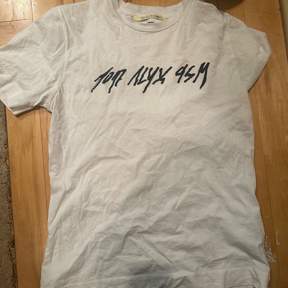 1017 Alyx 9SM Ssense Exlcusive Script Tee